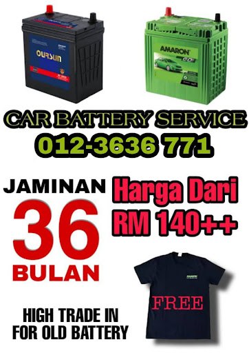 10 Kedai Bateri Kereta di Kampung Baharu Nilai